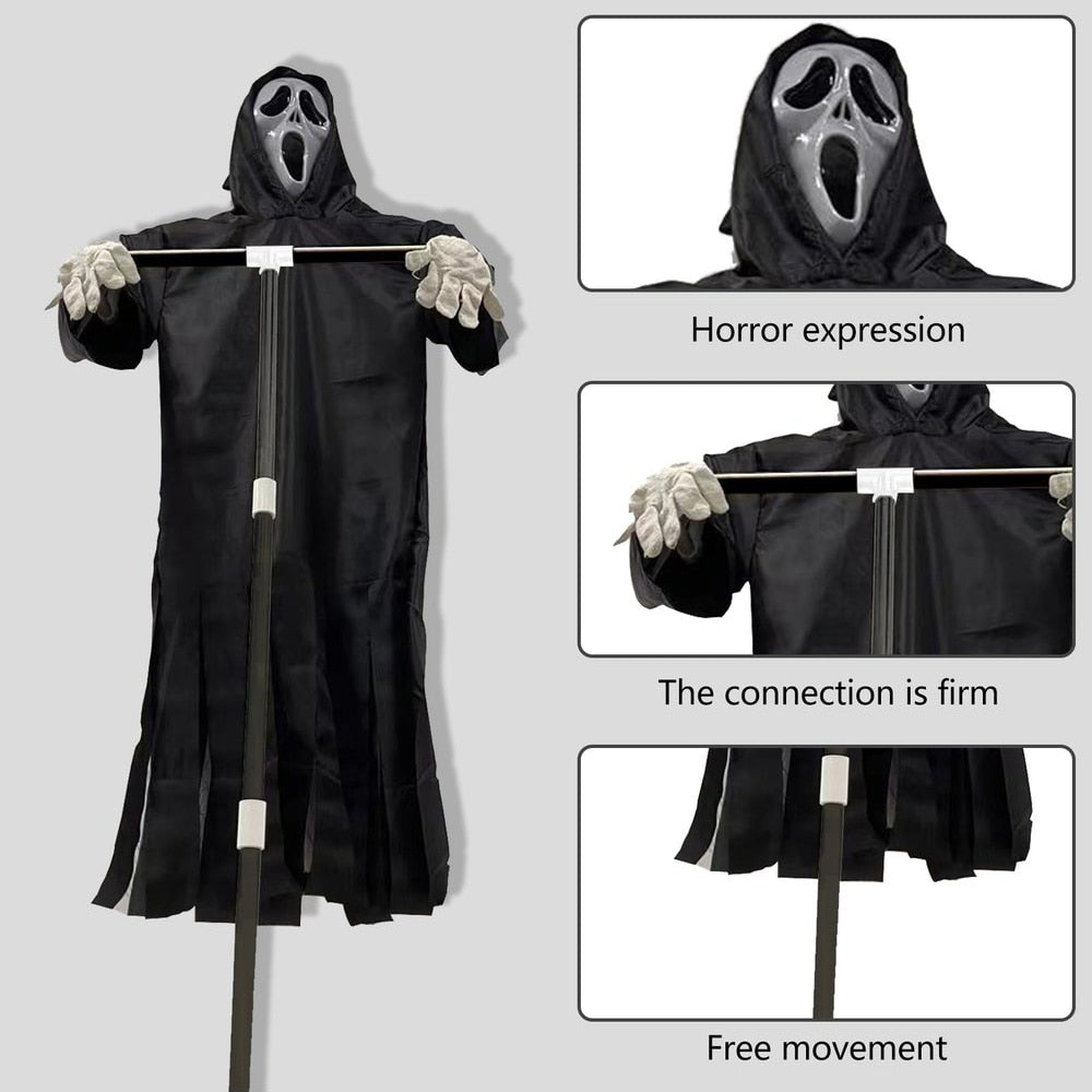 Halloween Ghostface Scarecrow 💀